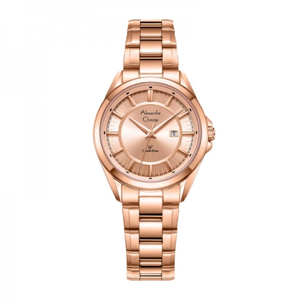 Alexandre Christie AC 8675 Rosegold Full Lady LDBRGLN